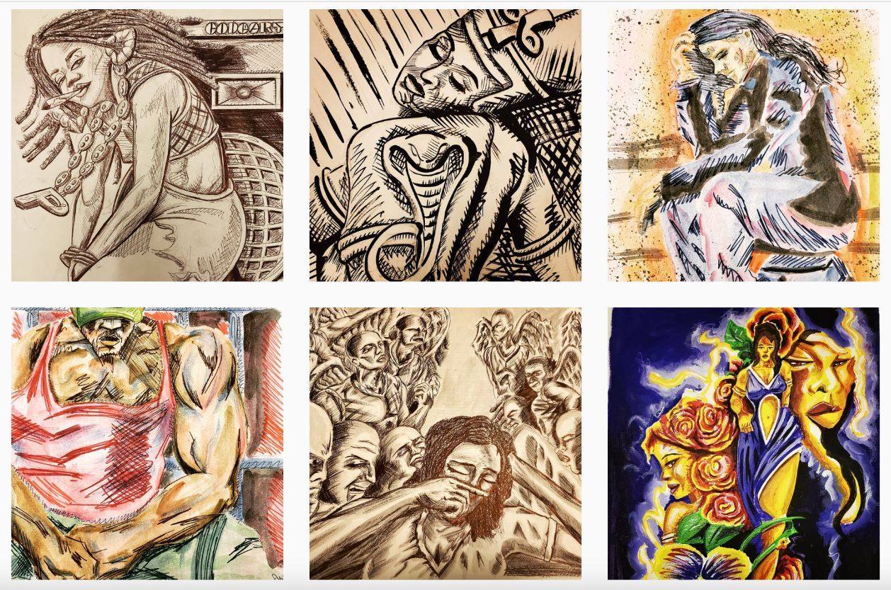 A-panel-of-six-illustrations